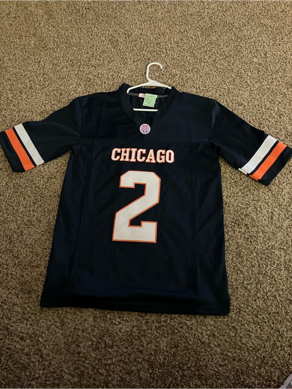 Chicago Bears #2 Moore Football Jersey new no tag. Men’s small